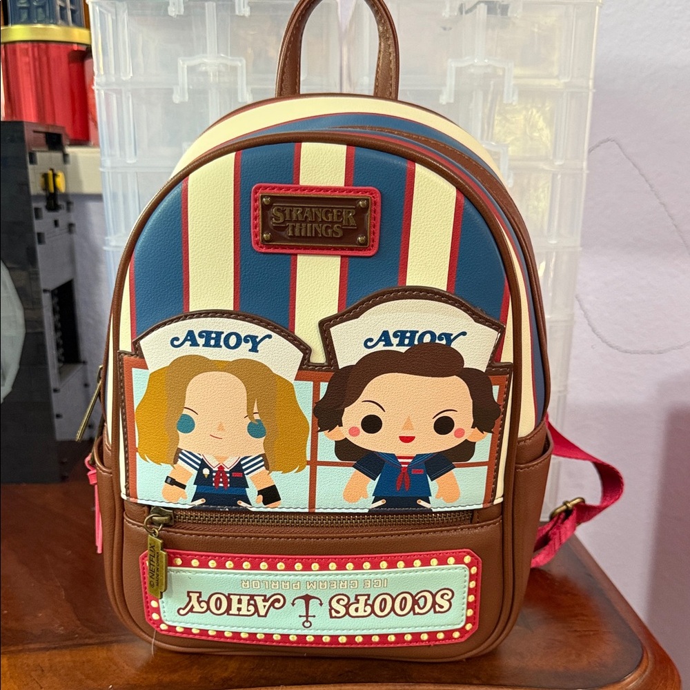 Loungefly 2019 SDCC Exclusive Stranger Things Error Mini Backpack